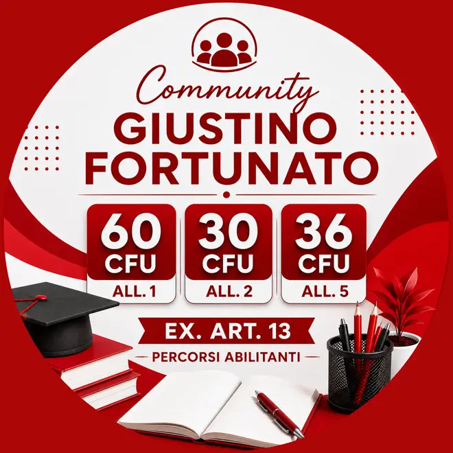 60 CFU (All. 1) · 30 CFU (All. 2) · 36 CFU (All. 5)